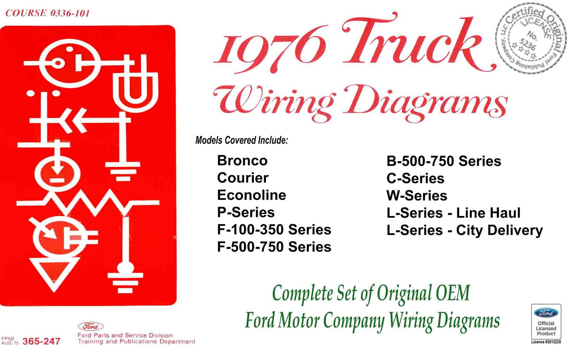 1976 ford f100 wiring diagram