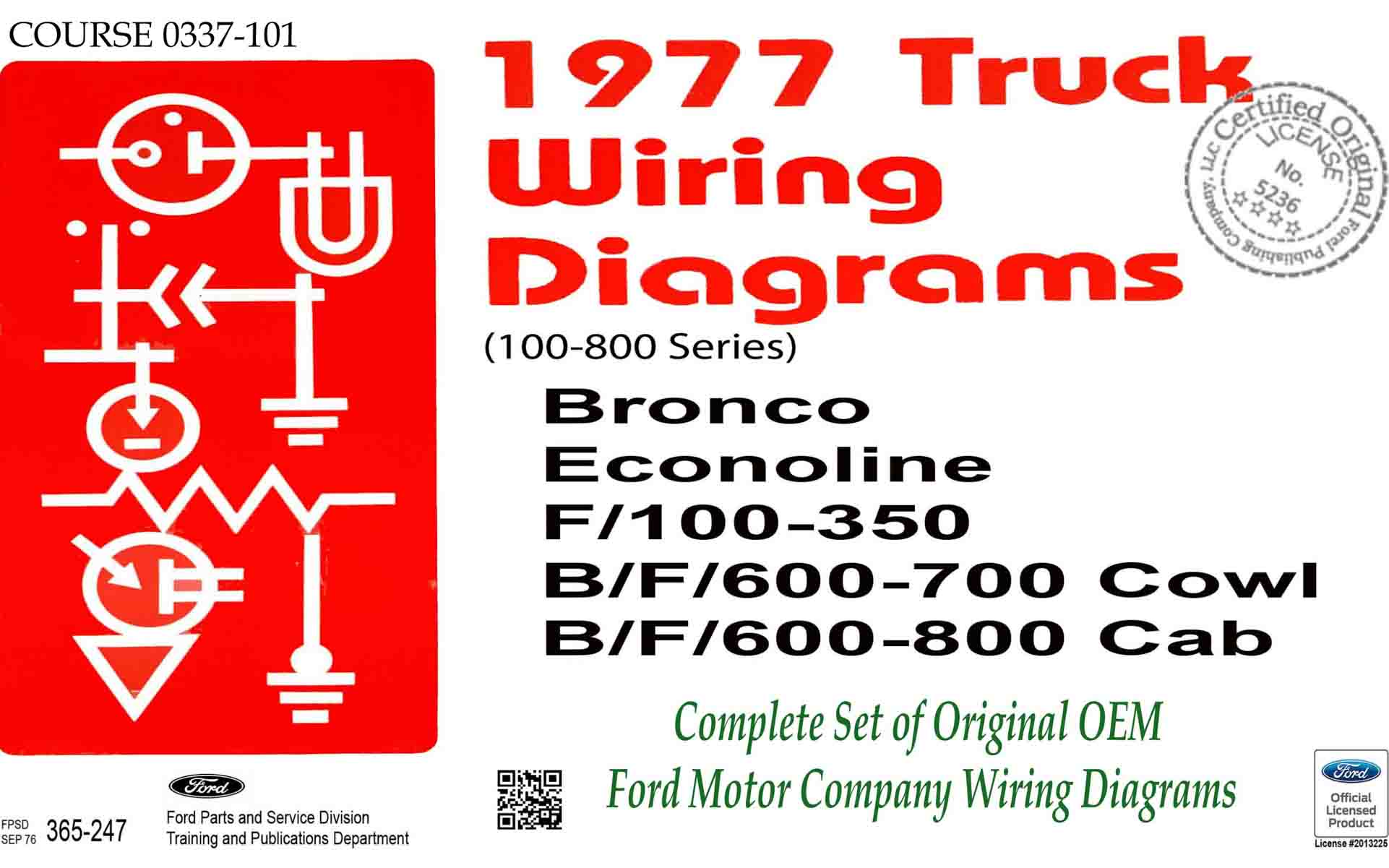 1977 ford f100 wiring diagram