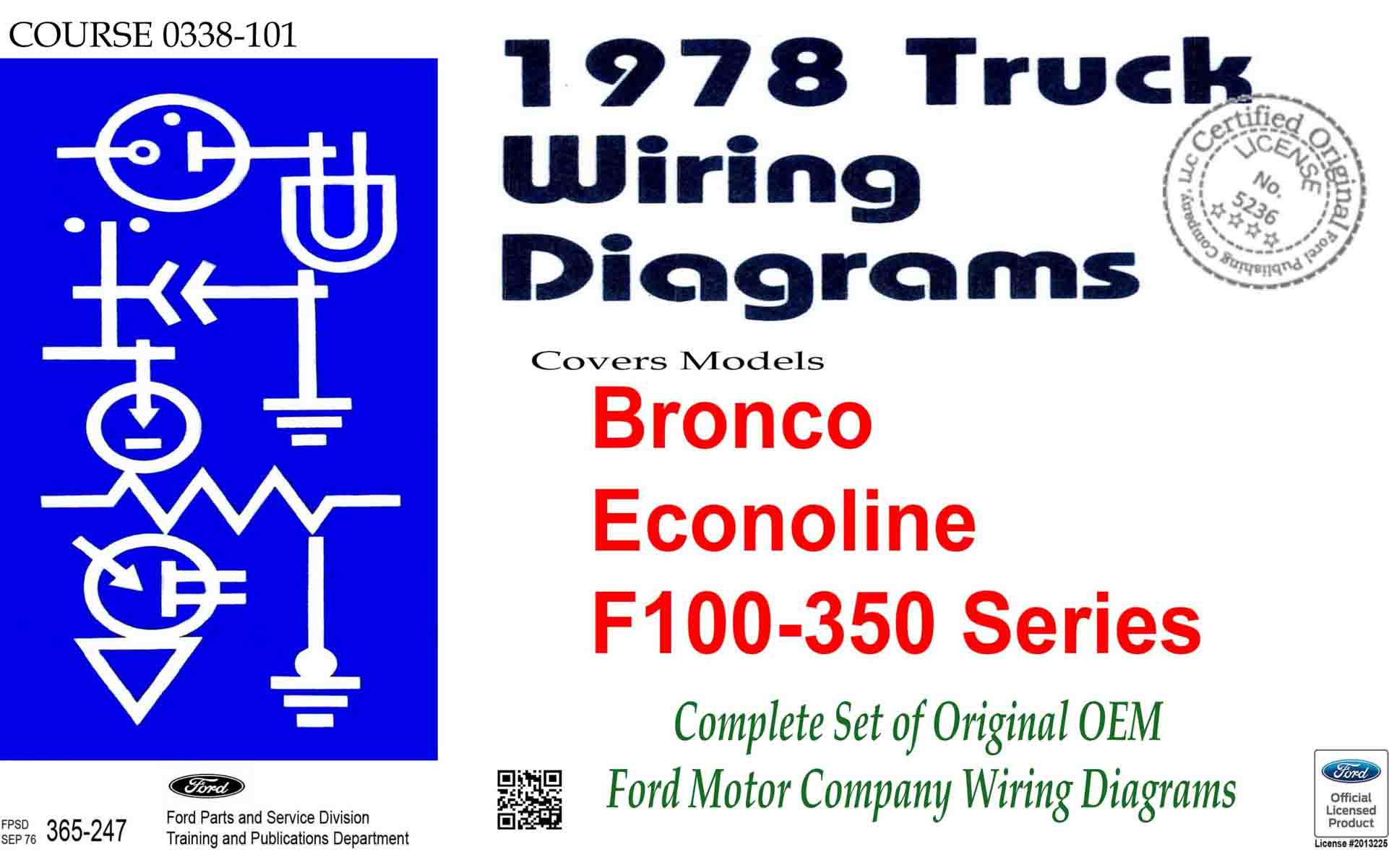 1978 ford f100 wiring diagram