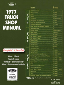 1977 ford truck shop manual pdf