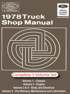 1978 ford truck shop manual pdf