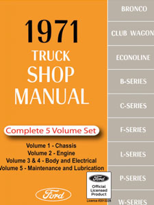 1971 ford truck shop manual pdf