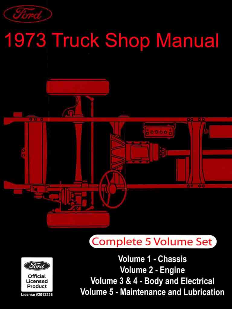 1973 ford truck shop manual pdf