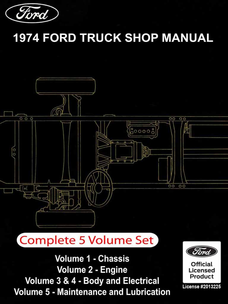 1974 ford truck shop manual pdf