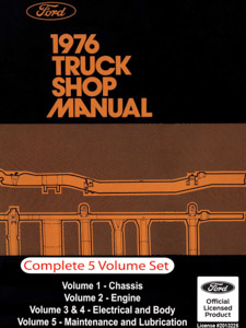 1976 ford truck shop manual pdf