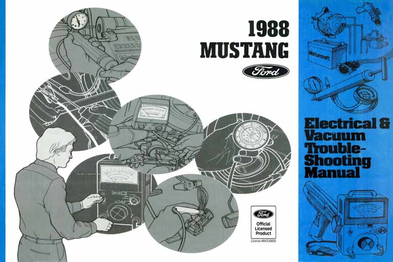 1988 ford mustang evtm wiring diagrams schematics pdf download
