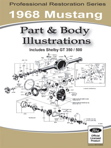 1968 mustang part and body illustrations pdf download